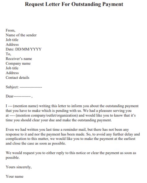 Cancelled checks, paid money orders, signed cash receipts are acceptable proof of rent. Free Payment Request Letter Samples, Format, and Templates
