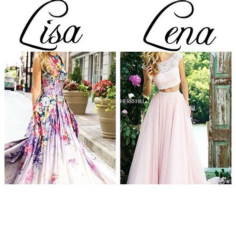 Lisa Or Lena Subject Dress My Choice Lisa