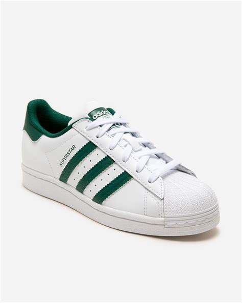 Adidas Originals Superstar White Collegiate Green Gz