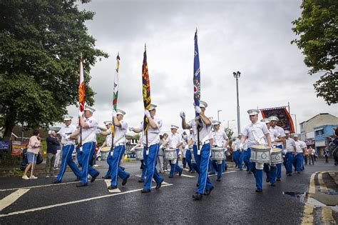 twelfth of july parades take place across northern ireland the scottish farmer