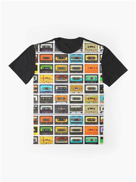 1980s Cassette Tapes Montage T Shirt By Glesgageek Redbubble