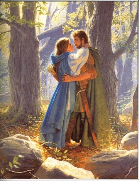 Guinevere And Lancelot Painting The Love Story Of Lancelot And