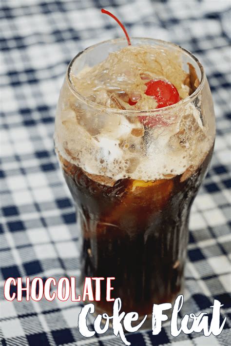 Chocolate Coke Float