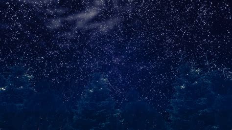 Starry Night Sky Over Dark Forest Stock Footage Sbv 309206157 Storyblocks