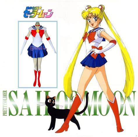 Sailor Moon Usagi Tsukino Costume With Gloves