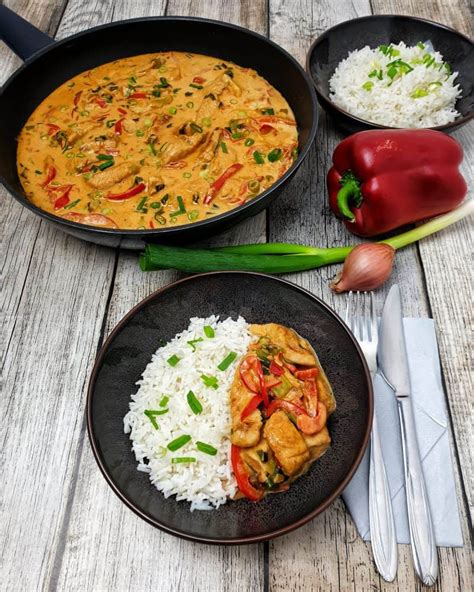 Puten-Curry mit Basmati Reis
