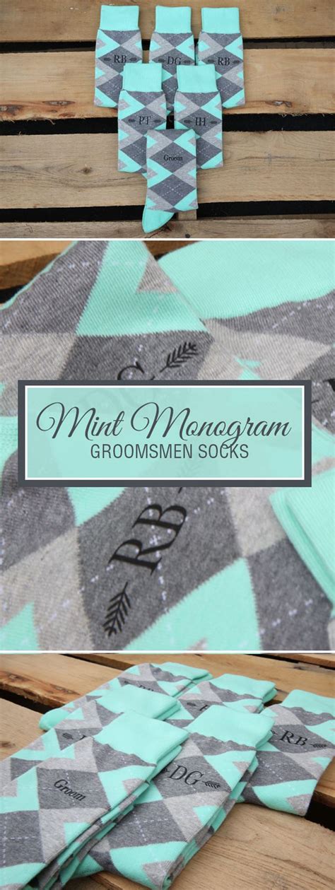 Mint Gray Argyle Wedding Groomsmen Mens Dress Socks Boldsocks Mint