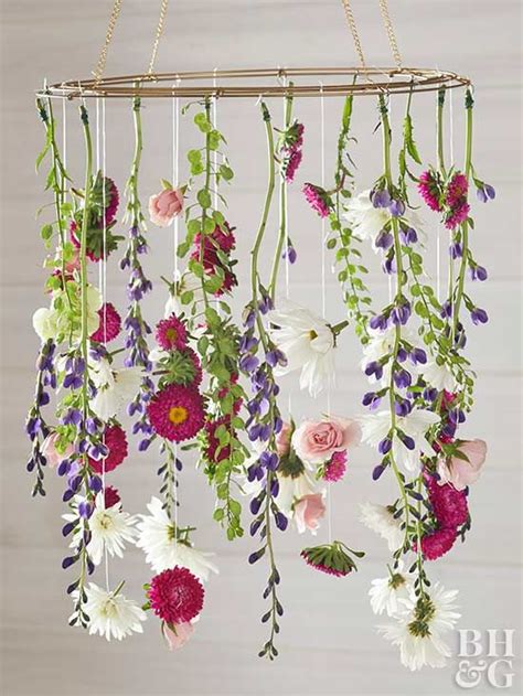 This Diy Chandelier Is The Prettiest Way To Use Fresh