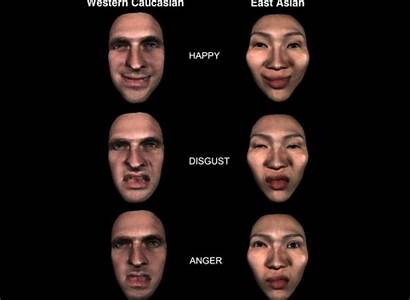 Facial Culture Expressions Emotions Frowns Universal Smiles