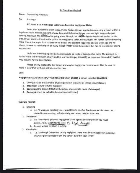 Legal Opinion Letter Here Is An Example Layout