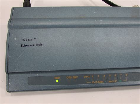 10 Base T 8 Port Ethernet Hub Premier Equipment Solutions Inc