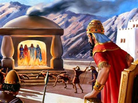 Book Of Daniel Fiery Furnace Bible Pictures Fire Bible Bible