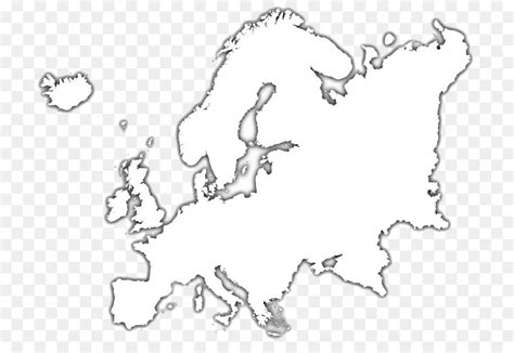Europa Mapa Em Branco Mapa png transparente grátis