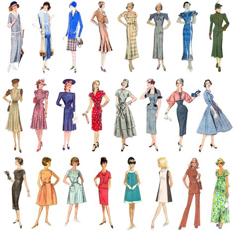 20th century fashion eras — tuppence ha penny vintage
