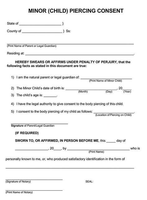 If you want to get yourself a drink, you will need to ask a person sitting right next to you. Free Tattoo & Body Piercing Consent Forms (Word | PDF)