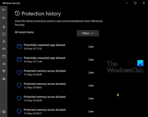 How To Manually Clear Windows Defender Protection History In Windows 10