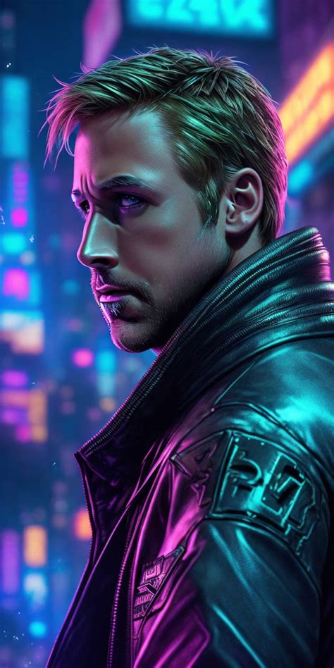 Ryan Gosling Cyberpunk By Ghostnetto On Deviantart