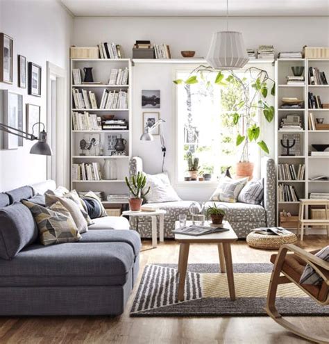 20+ Scandinavian Bookshelves Ideas for Your Cozy Living ... Pick one of these diy bookshelf ideas and round up those wayward books into a corner, to save how to decorate a small living room: