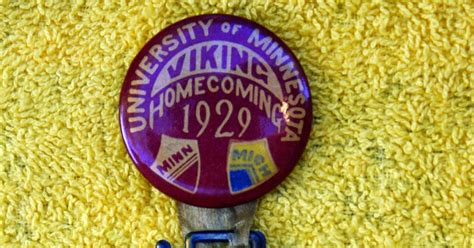 University Of Minnesota Homecoming Buttons 1929