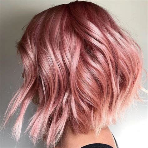 20 Medium Rose Gold Hairstyles Will Inspire You In 2020 Page 2 Of 4