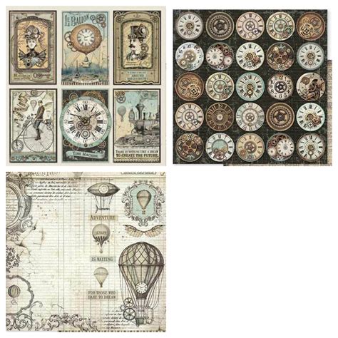 creative moments by nancy hill steampunk stamperia