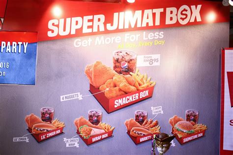 Uh oh, looks like this kfc store has closed, so you won't be able to order here now. KFC Malaysia Super Jimat Box : Harga dan Menu