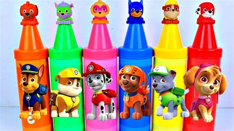 Paw Patrol Mission Paw Crayons Toys Surprises Video Dailymotion