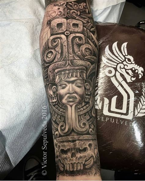 Tattoo Azteca Aztectattoo On Instagram Tattoo Aztecas Tattoo Shading