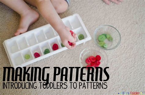 Introducing Patterns To Toddlers And Preschoolers Busy Toddler