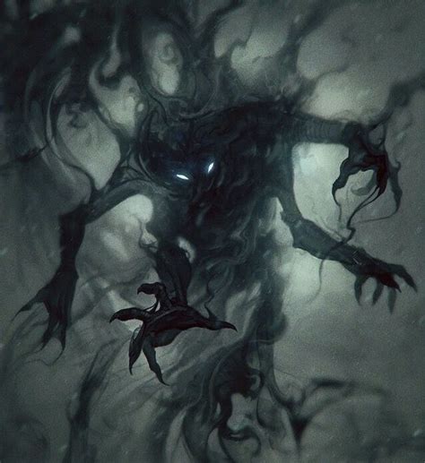 Spider Ghost Dark Fantasy Art Fantasy Monster