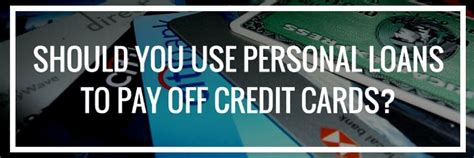 Paying Off Credit Card Debt With Personal Loans A Good Strategy