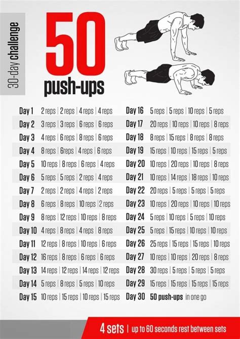 30 Day Push Up Challenge