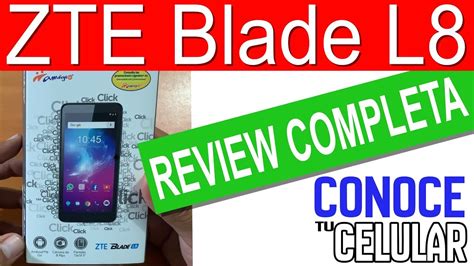 Zte Blade L8 Review Completa Youtube