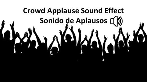 👏 Audience Applause Sound Effect Clapping Cheer Applaud 🔊 Sonido De