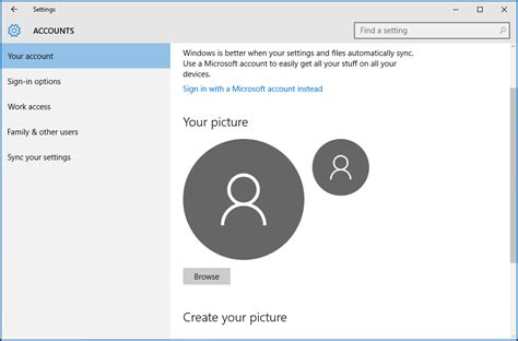 Click the start button, and then click settings. How to Delete or Remove a User Account Picture in Windows 10