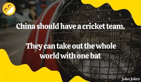 69 Cricket Jokes And Funny Puns Jokojokes