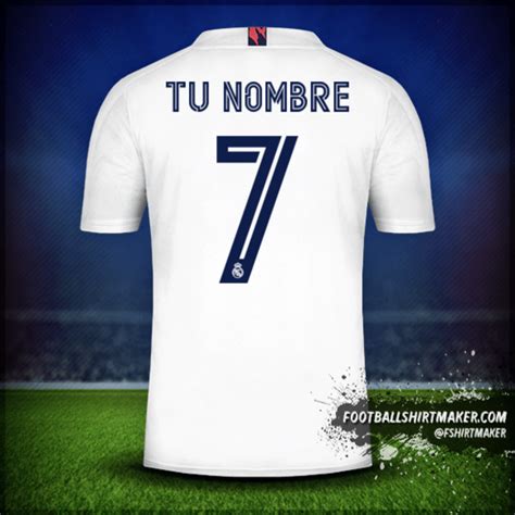Camiseta Real Madrid Cf Cup N Mero Tu Nombre Camisetas