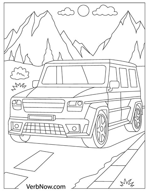 Free Cars Coloring Pages For Download Printable Pdf Verbnow