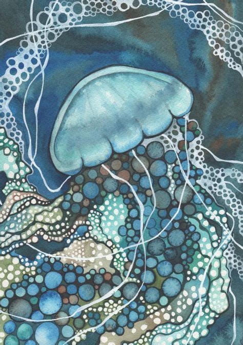 The Art Of Tamara Phillips Jellyfish Art Batik Art Sea Art