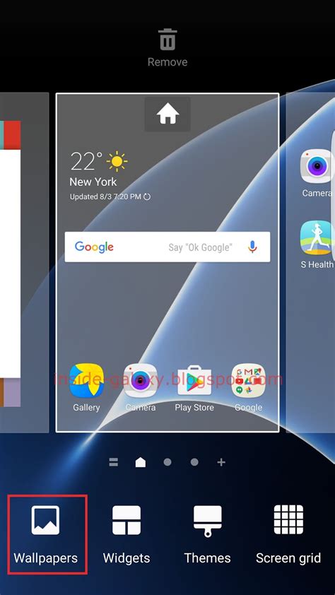 Inside Galaxy Samsung Galaxy S7 Edge How To Change Lock Screen