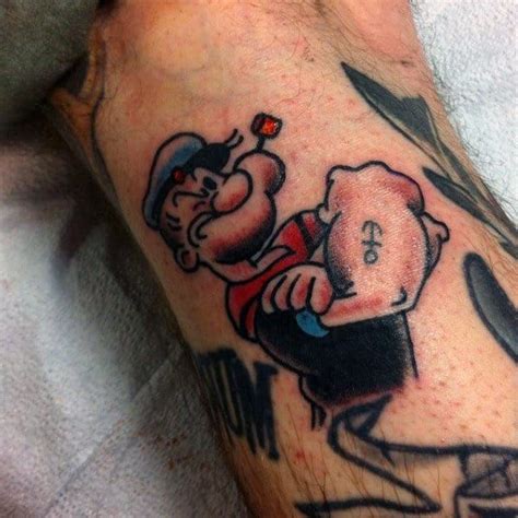 70 Popeye Tattoo Designs For Men Spinach And Sailor Ideas 1 Tattoo