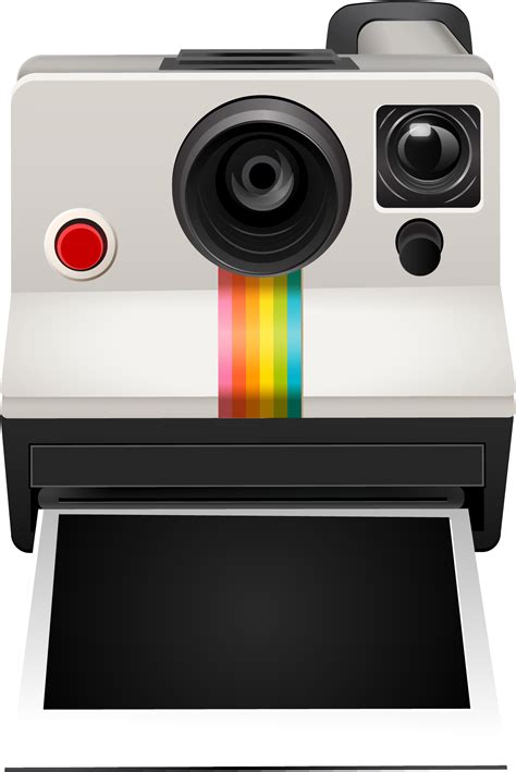 Download Polaroid Camera Png Polaroid Camera With Film Coming Out