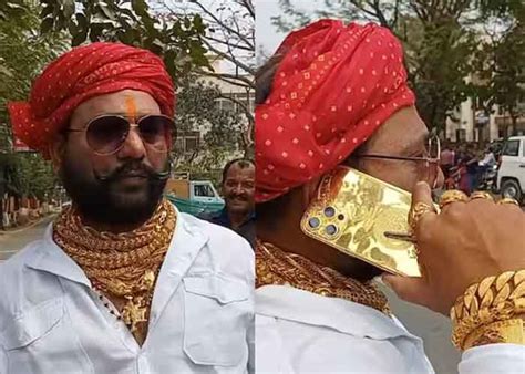 Gold Man Of Bihar Visits Vidhan Sabha In Patna Yes Punjab Latest
