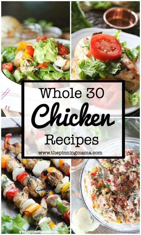 50 Whole 30 Dinner Ideas • The Pinning Mama