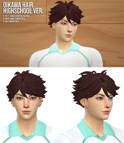 Haikyuu Sims 4 Cc In 2021 Sims 4 Dresses Sims 4 Male Clothes Sims 4 Images