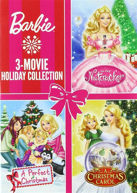 buy barbie 3 movie holiday collection barbie a perfect christmas barbie in a christmas