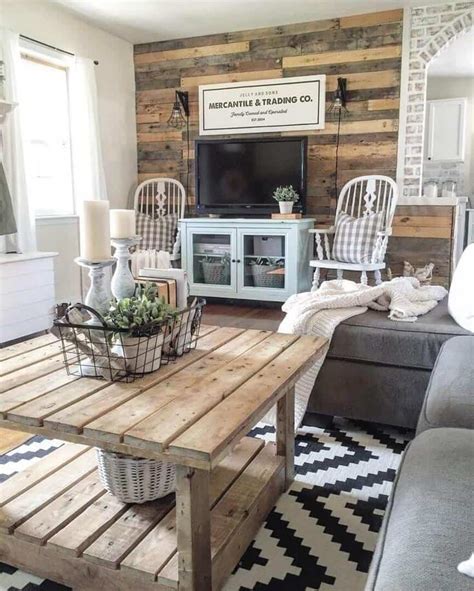 17 Beautiful Rustic Living Room Pictures And Ideas For 2019