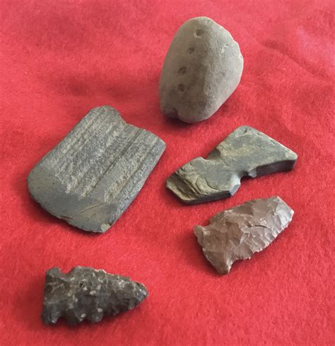 Indian Artifacts From Johnsons Island Tom Vickers Johnsons Island