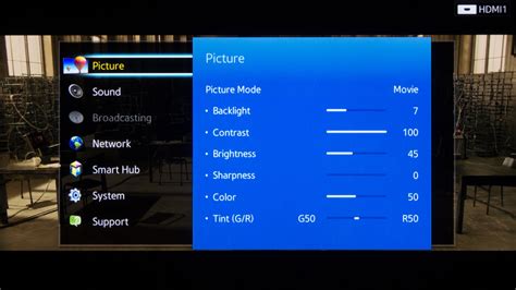 Samsung H5203 Led Tv Calibration Settings