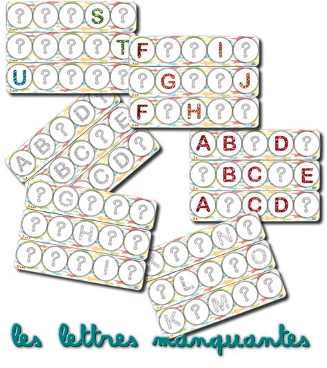 La Maternelle De Laurène Alphabet à Compléter Reconstituer Hema